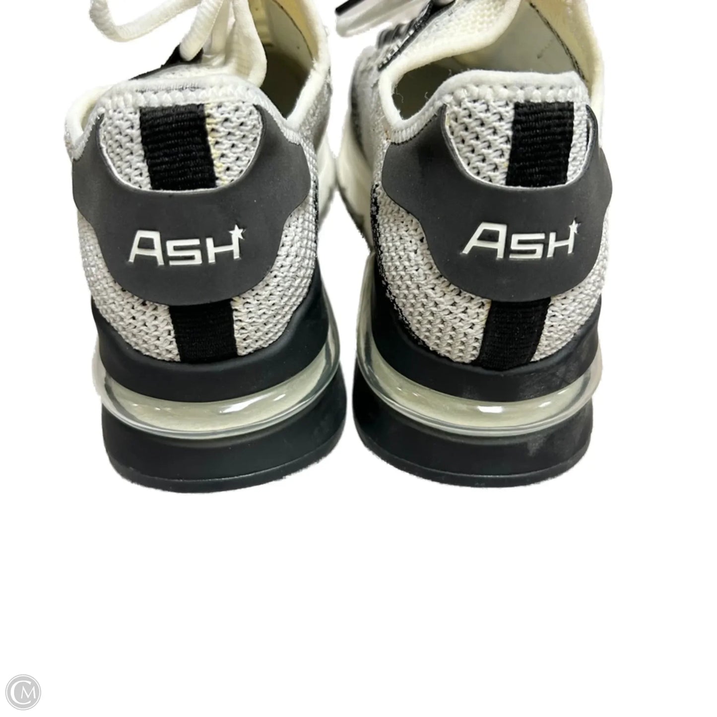Shoes Sneakers By Ash In Black & White, Size: 5.5
