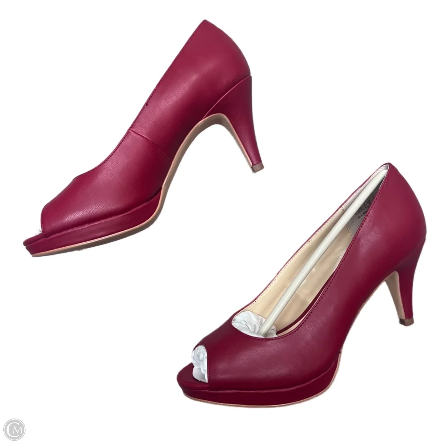 Shoes Heels Kitten By Jenn Ardor In Red, Size: 6.5