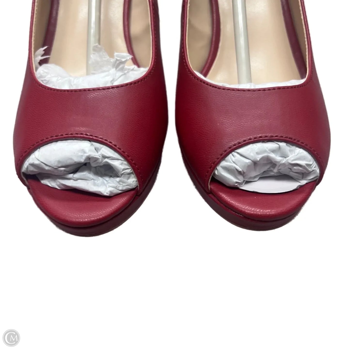 Shoes Heels Kitten By Jenn Ardor In Red, Size: 6.5