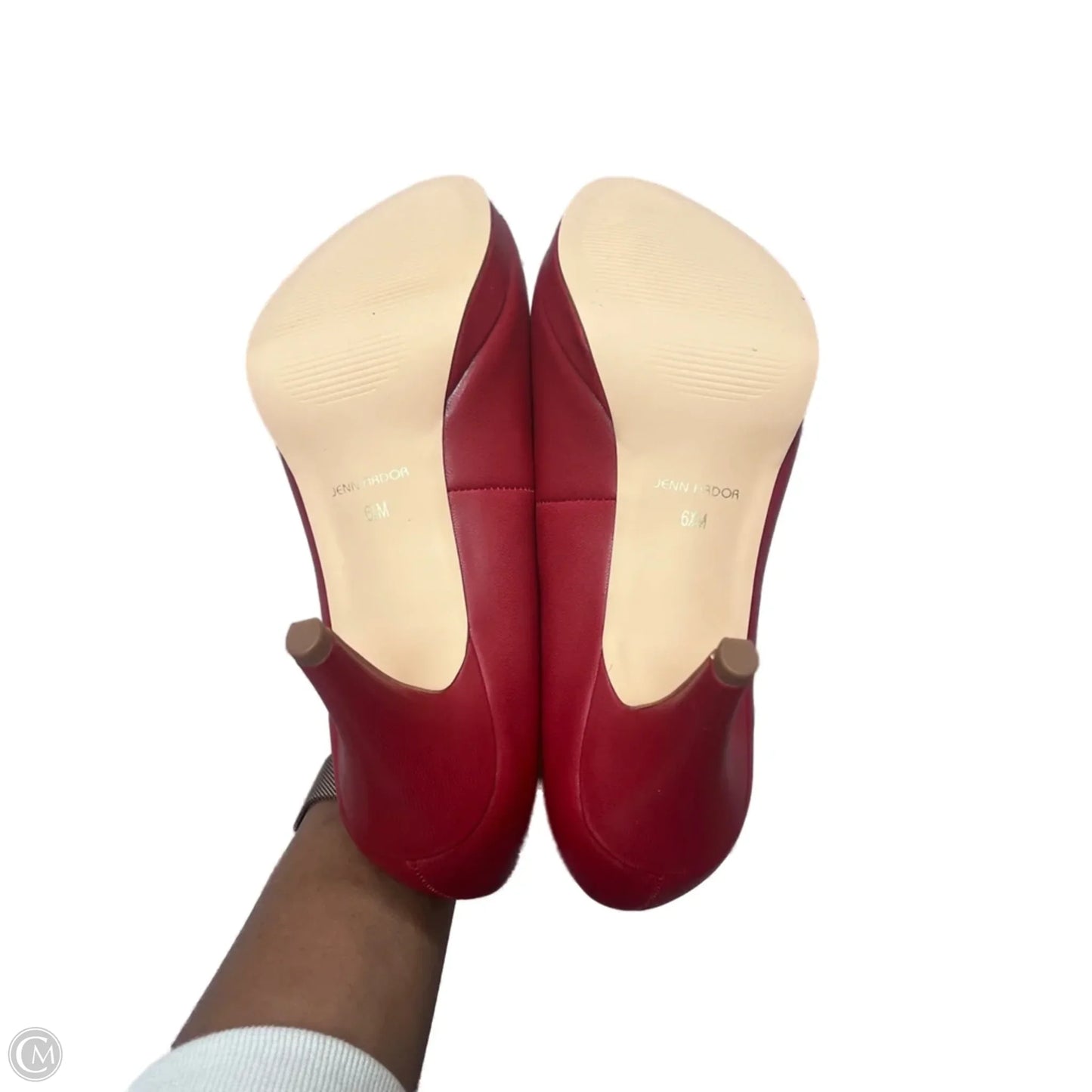 Shoes Heels Kitten By Jenn Ardor In Red, Size: 6.5