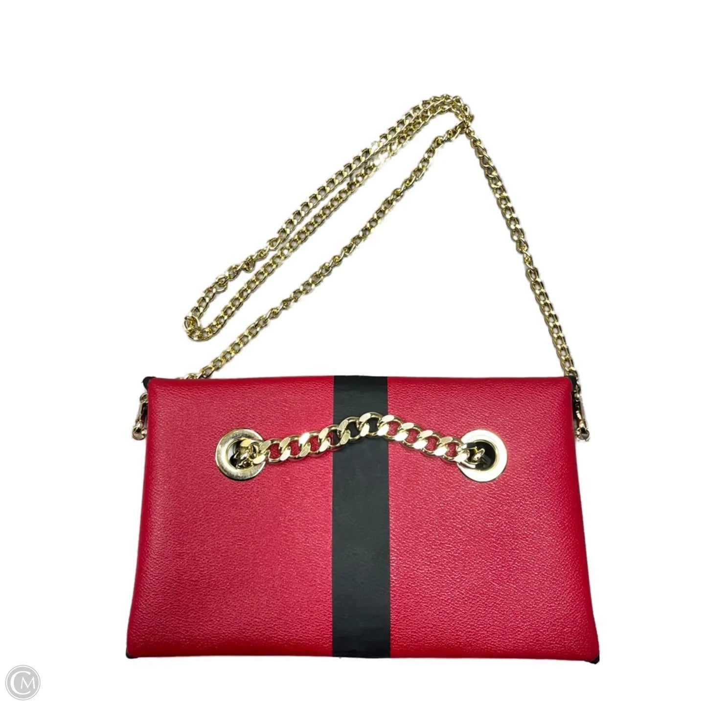 Handbag Leather By Ohmai, Size: Medium