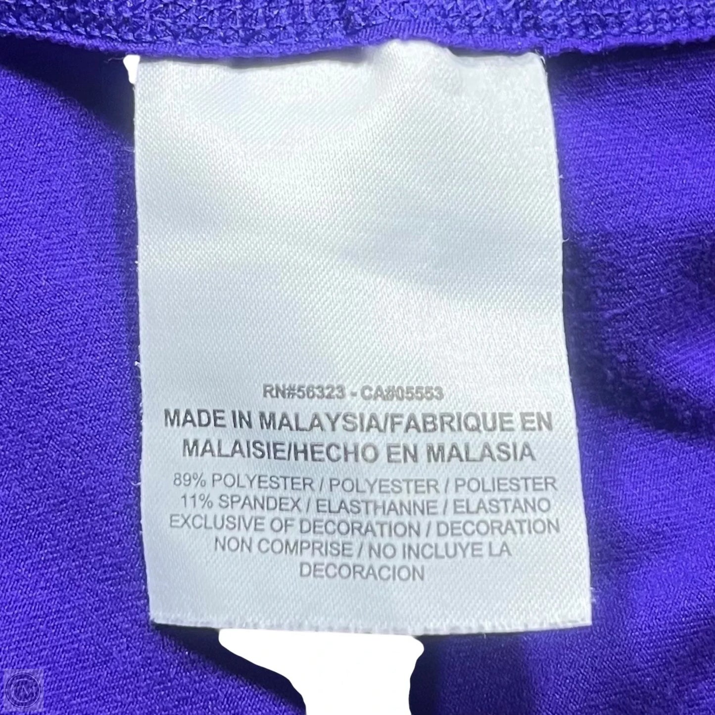 Athletic Top Long Sleeve Hoodie By Nike In Purple, Size: Xs