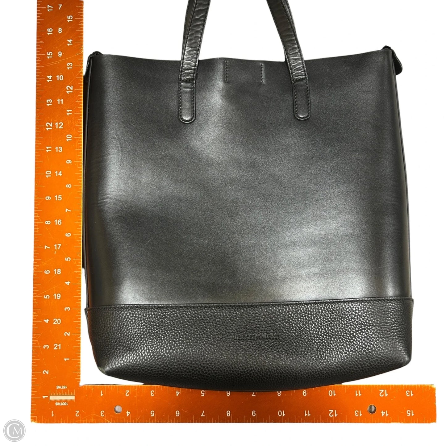 Handbag Leather By Melrose And Market, Size: Large