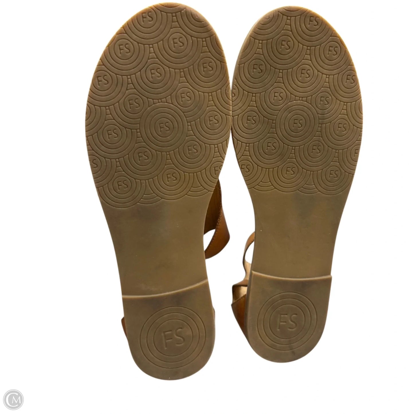 Sandals Flats By Franco Sarto In Brown, Size: 8.5