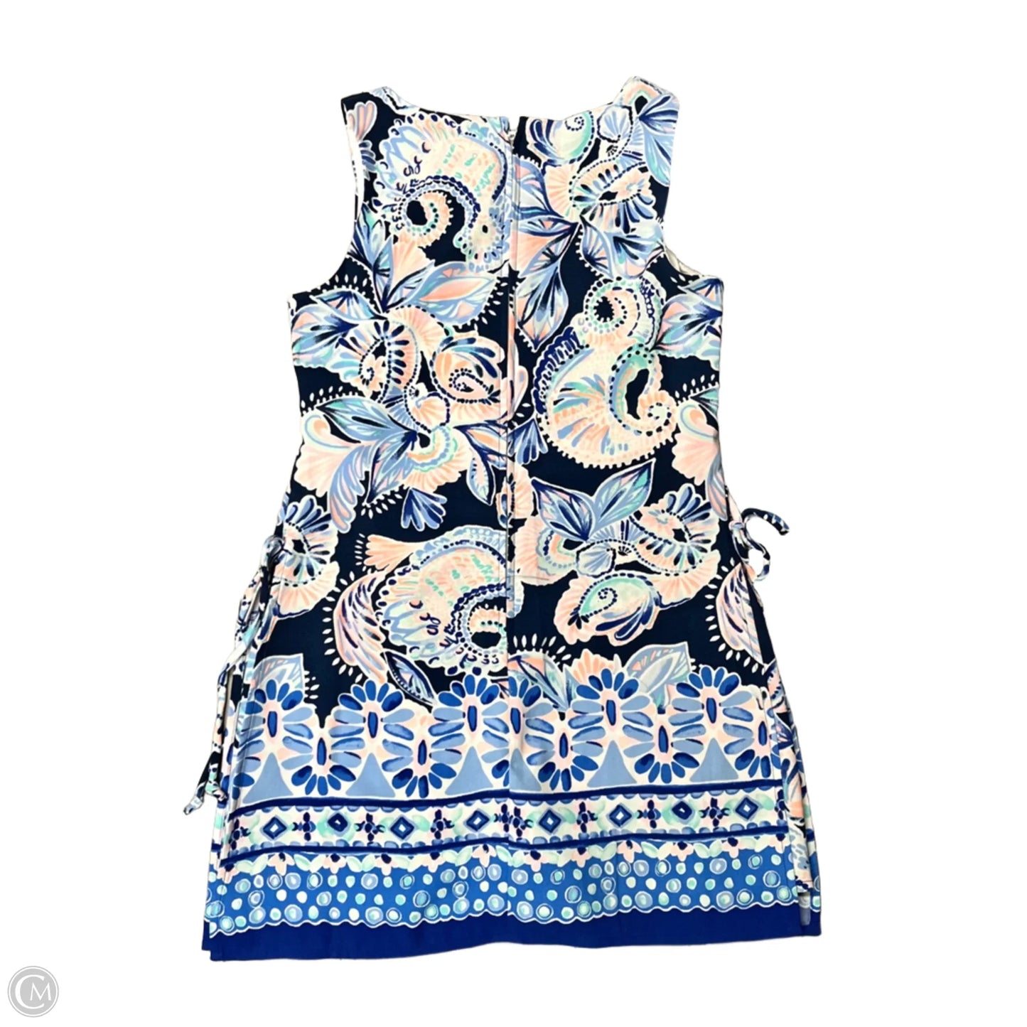 Romper Designer By Lilly Pulitzer In Blue & White, Size: Xs