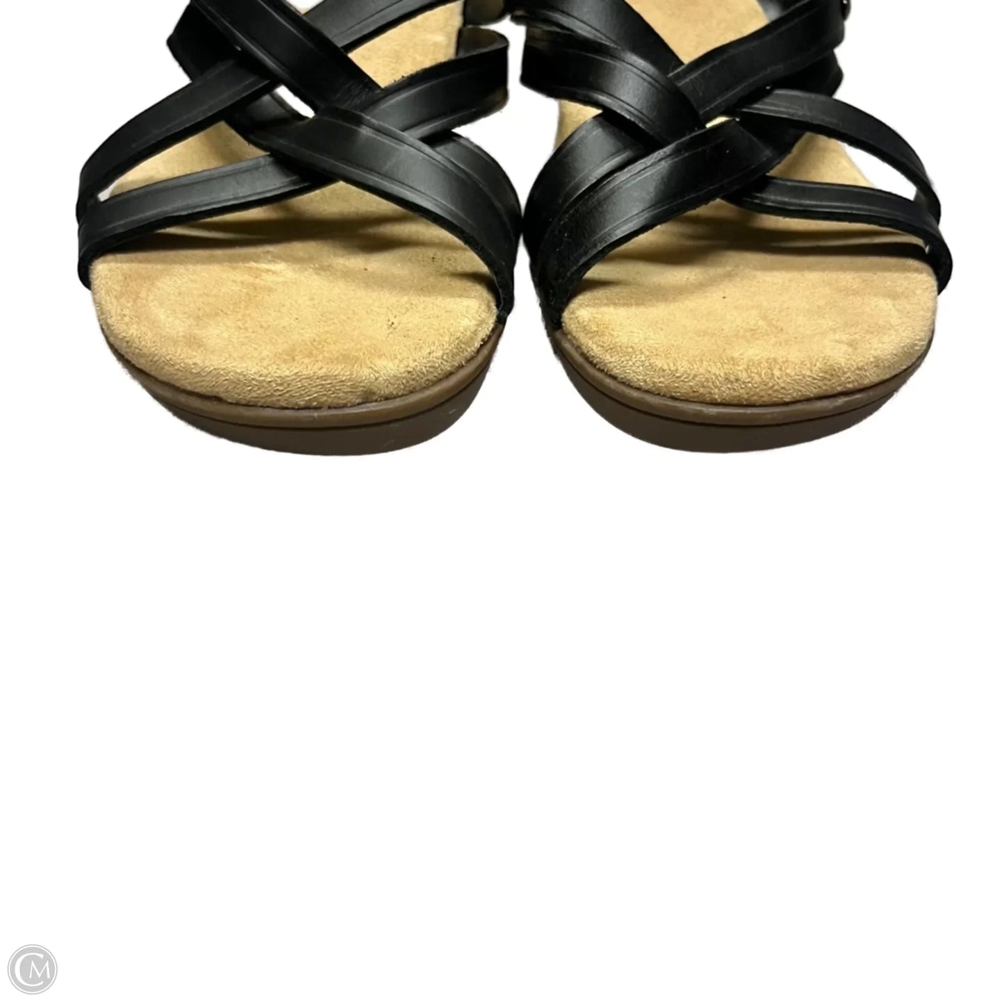 Sandals Heels Platform By Sunjuns In Black, Size: 7