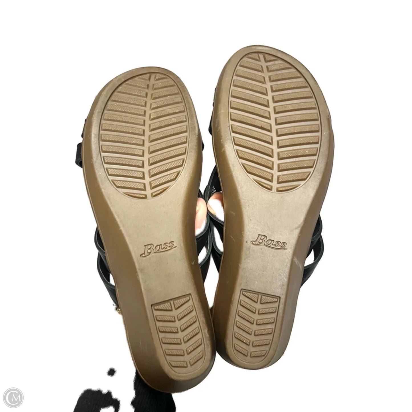 Sandals Heels Platform By Sunjuns In Black, Size: 7