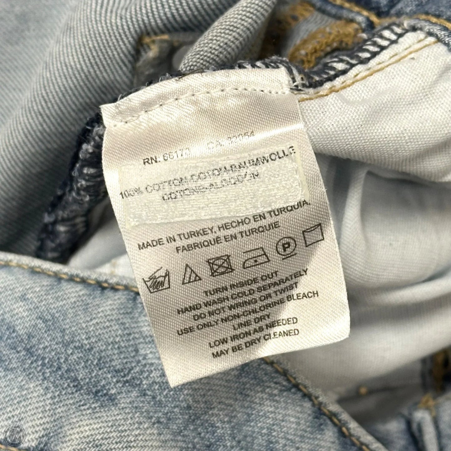 Jeans Straight By Pilcro In Blue Denim, Size: 10