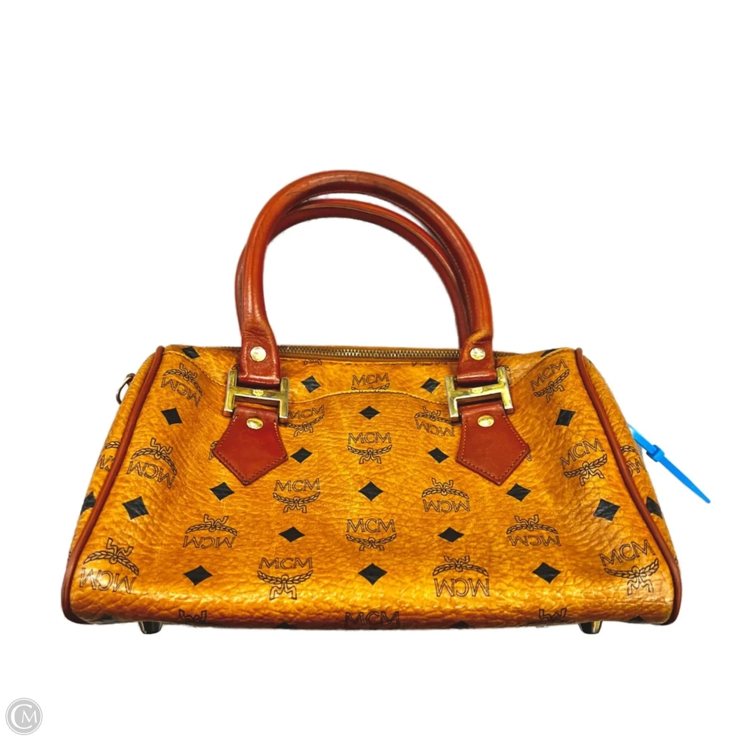 Handbag Luxury Designer By Mcm, Size: Small