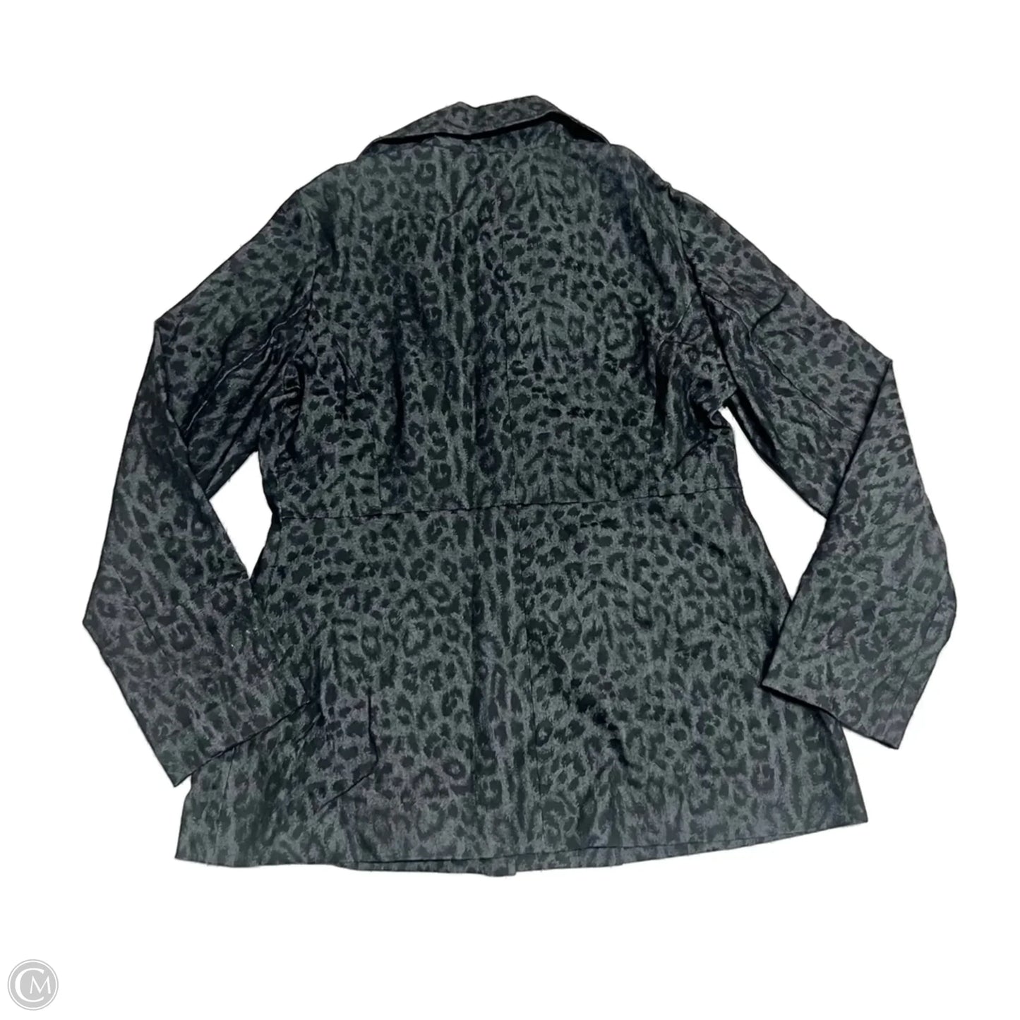 Jacket Designer By Sandro In Animal Print, Size: M
