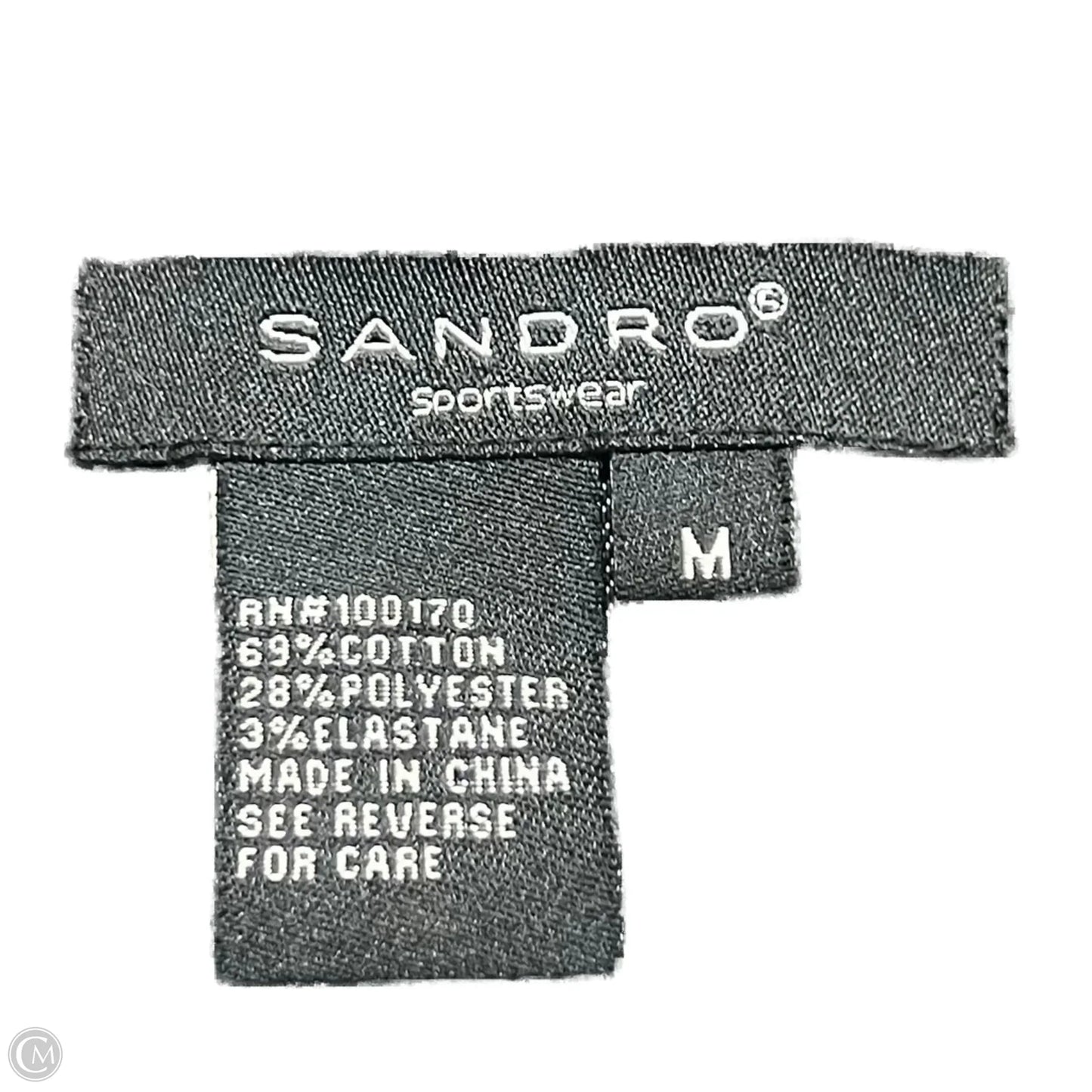 Jacket Designer By Sandro In Animal Print, Size: M