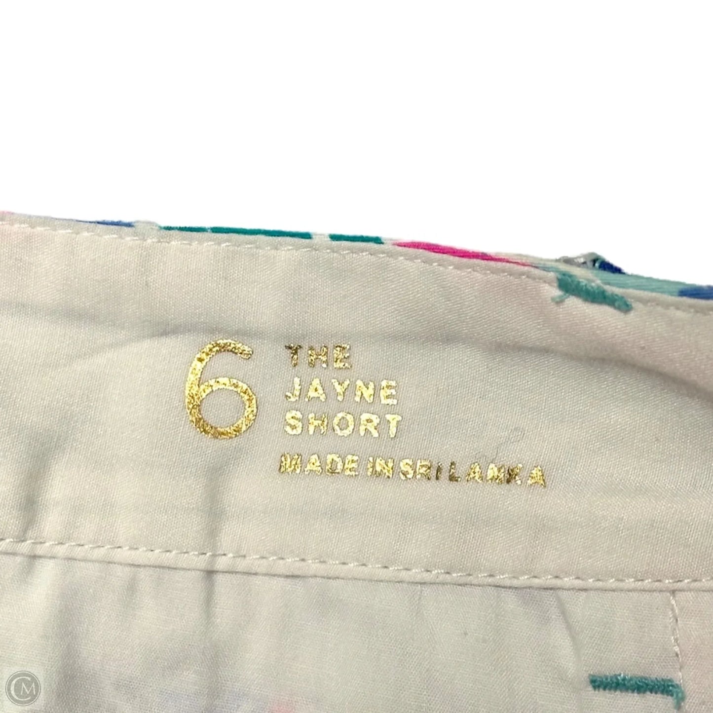 Shorts Designer By Lilly Pulitzer In Blue & Pink, Size: 6