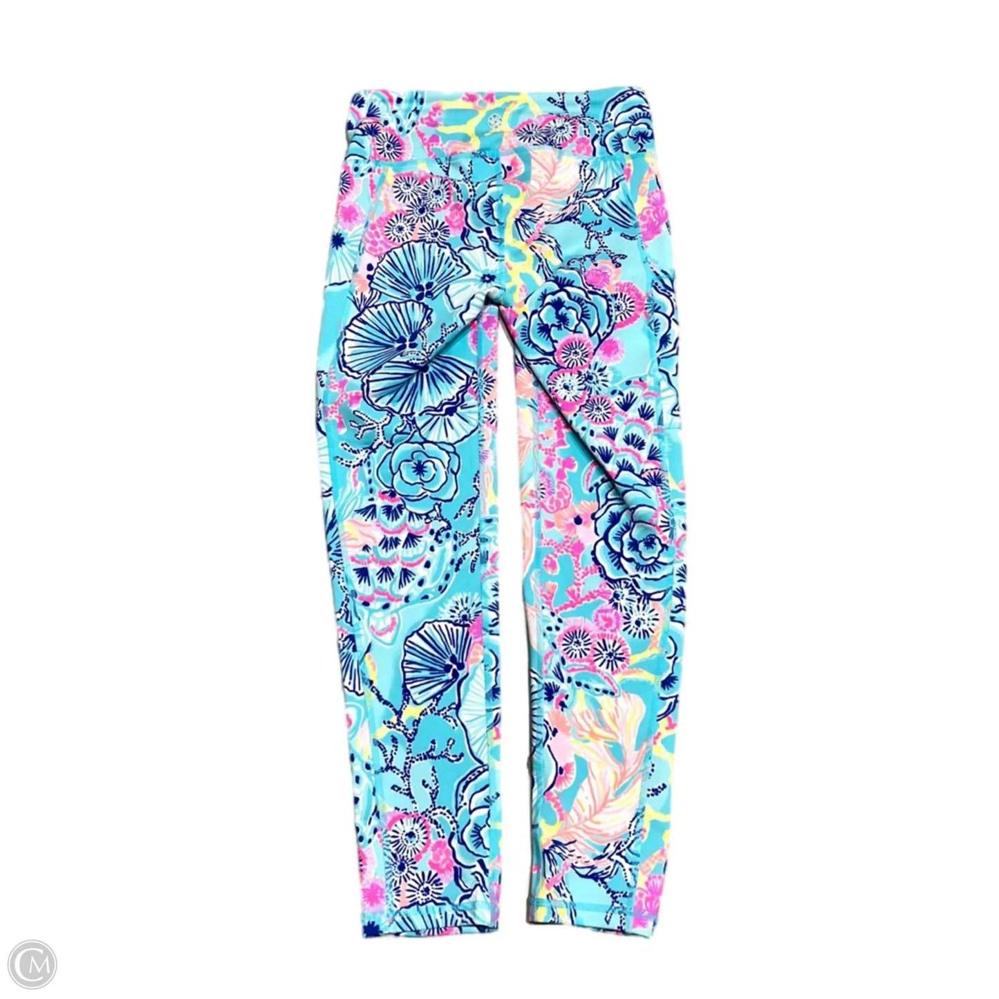 Pants Designer By Lilly Pulitzer In Blue & Pink, Size: Xs