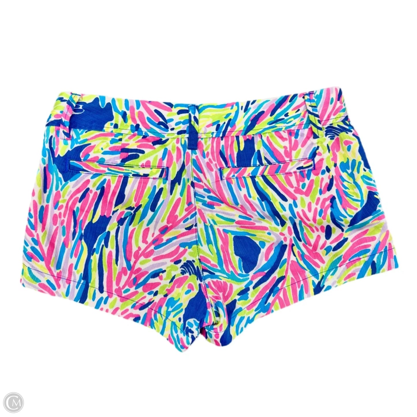 Shorts Designer By Lilly Pulitzer In Blue & Pink, Size: 4