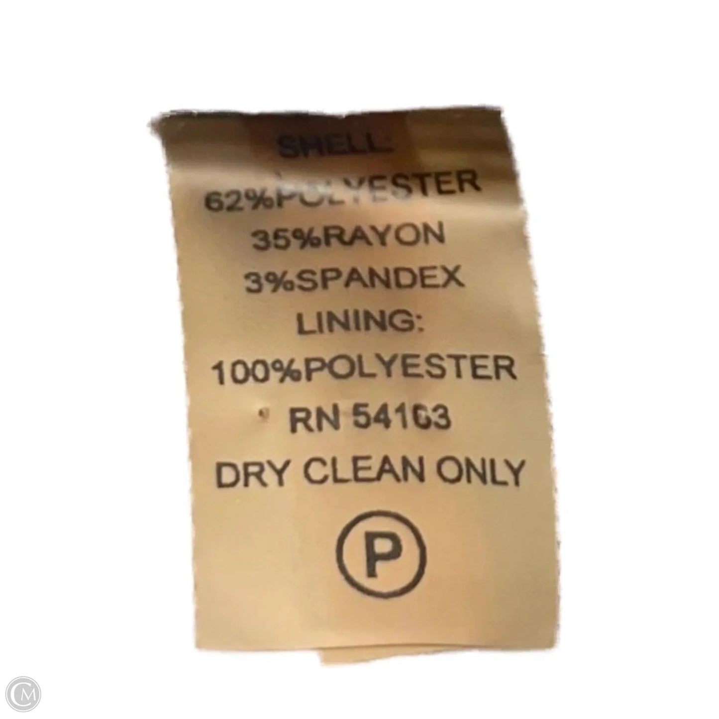 Blazer By Calvin Klein In Navy, Size: 6