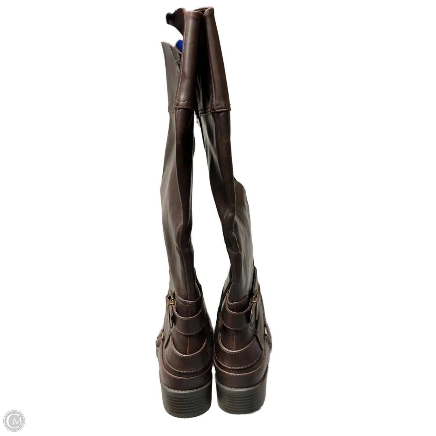 Boots Knee Flats By Merona In Brown, Size: 11
