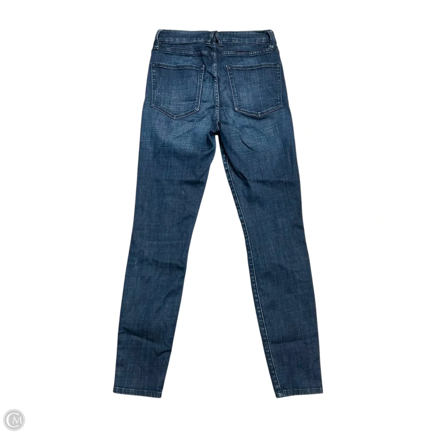 Jeans Skinny By Good American In Blue Denim, Size: 4