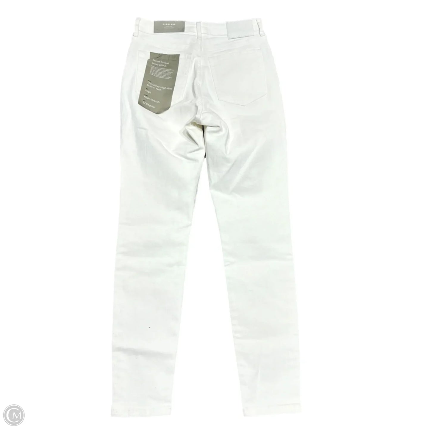 Jeans Skinny By Everlane In White Denim, Size: 4