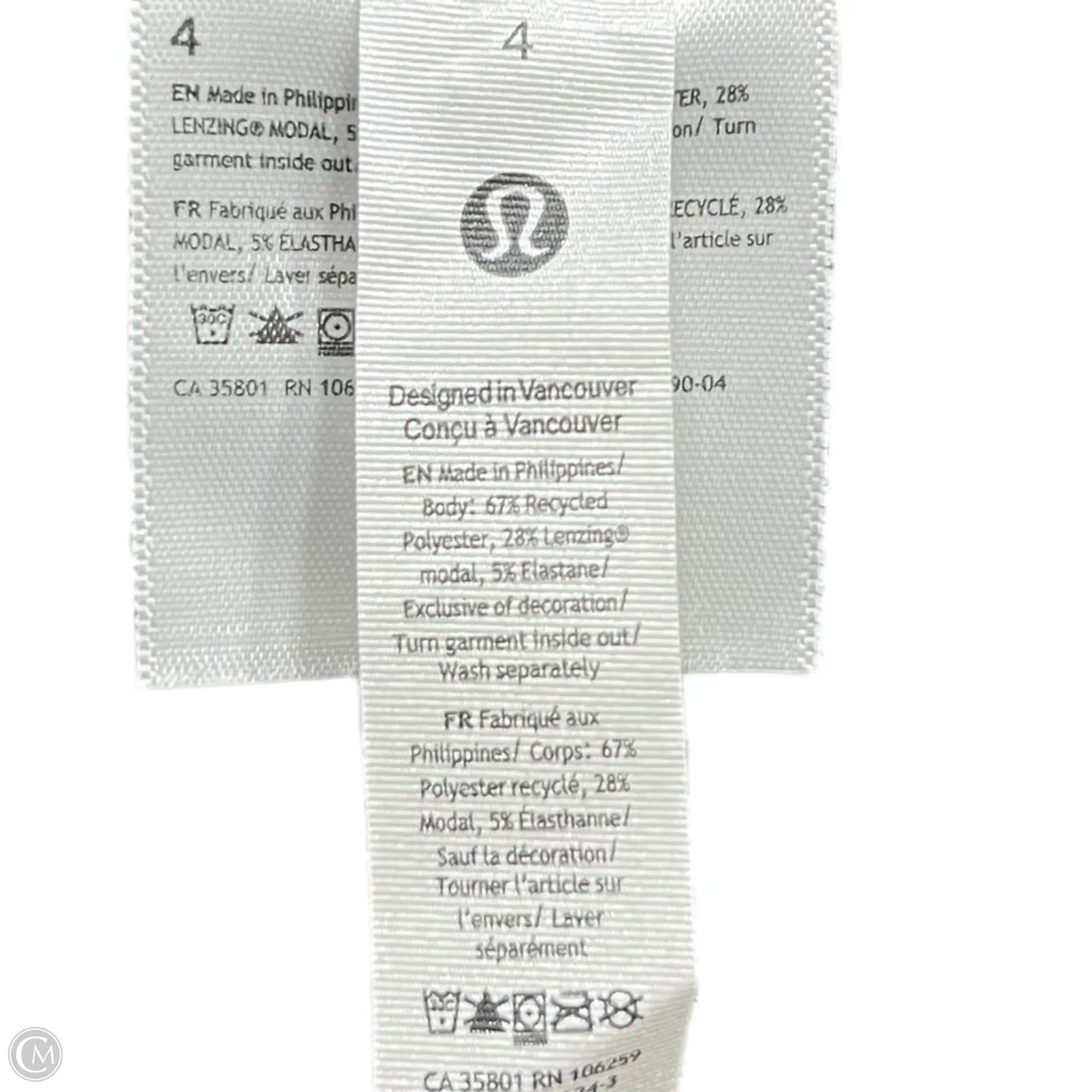 Pants Leggings By Lululemon In Grey, Size: 4