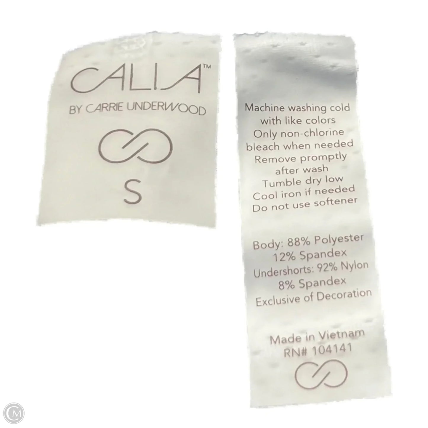 Athletic Skort By Calia In Blue, Size: S