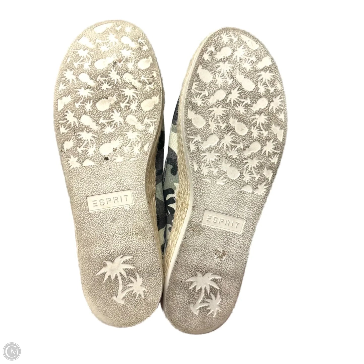 Shoes Flats By Esprit In Camouflage Print, Size: 10