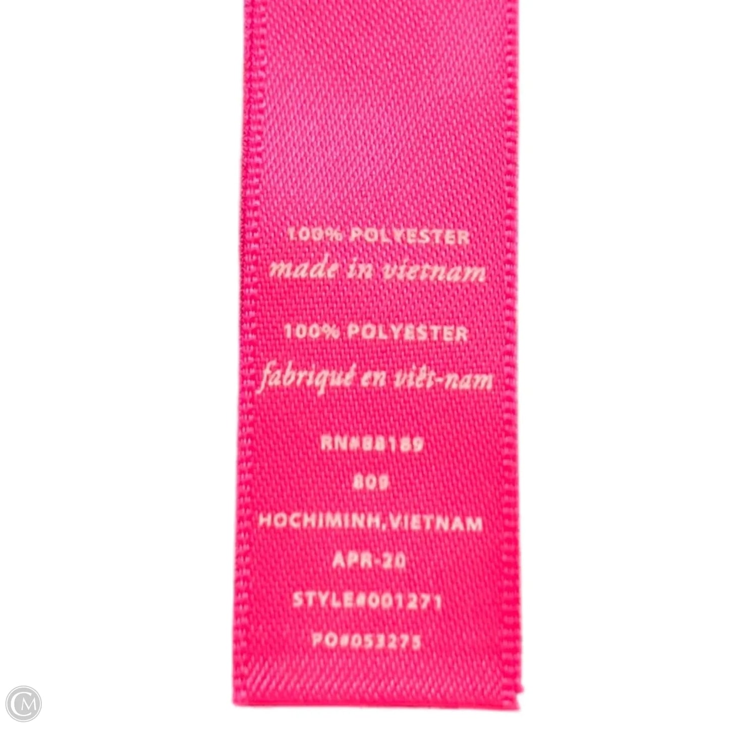 Top Sleeveless Designer By Lilly Pulitzer In Blue & White, Size: S