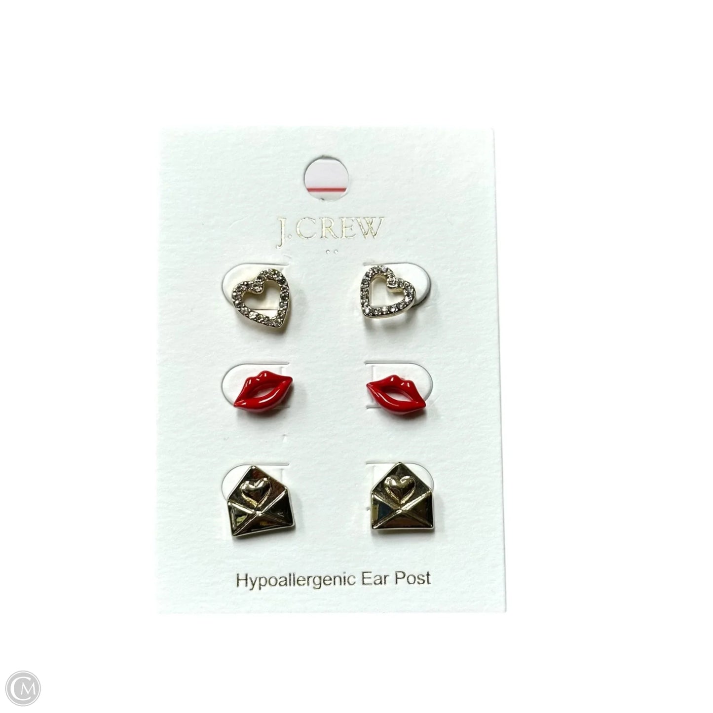 Earrings Stud By J. Crew, Size: 03 Piece Set