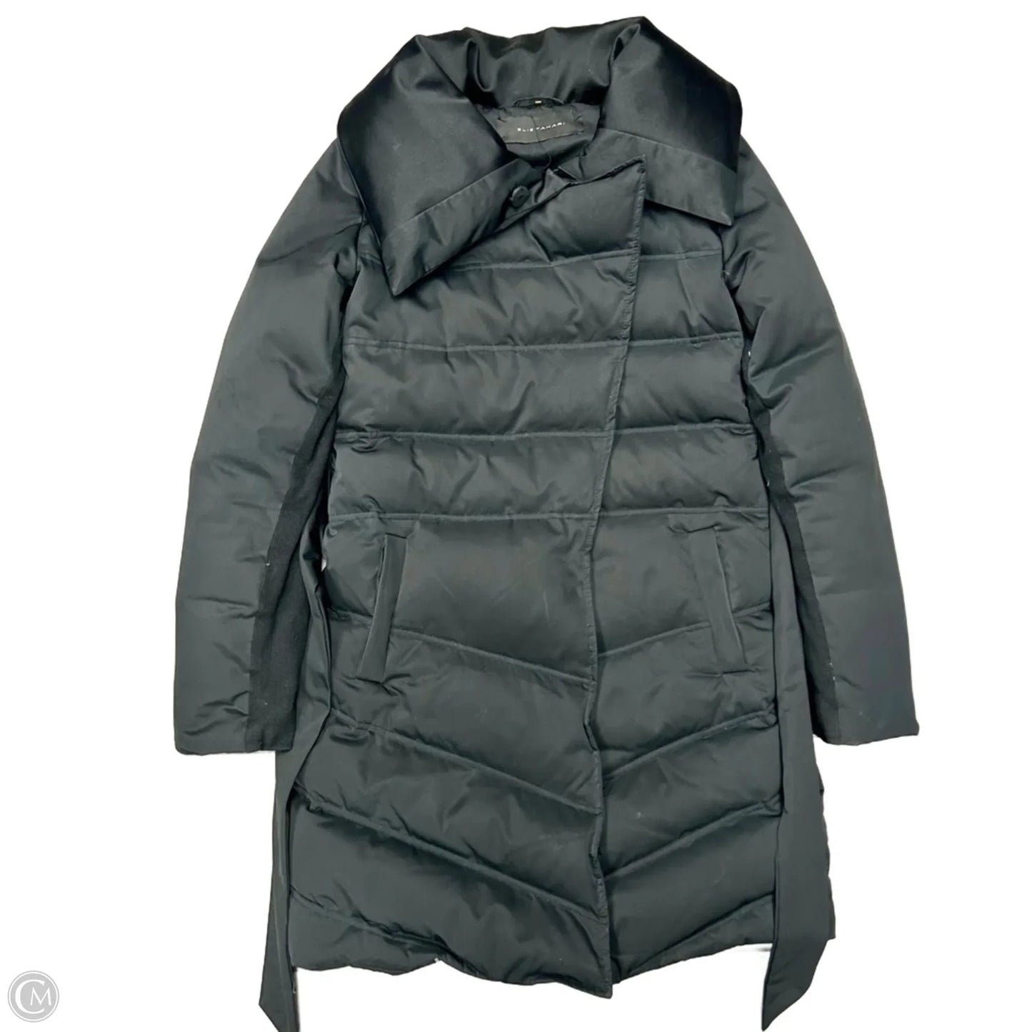 Coat Puffer & Quilted By Elie Tahari In Black, Size: Xs