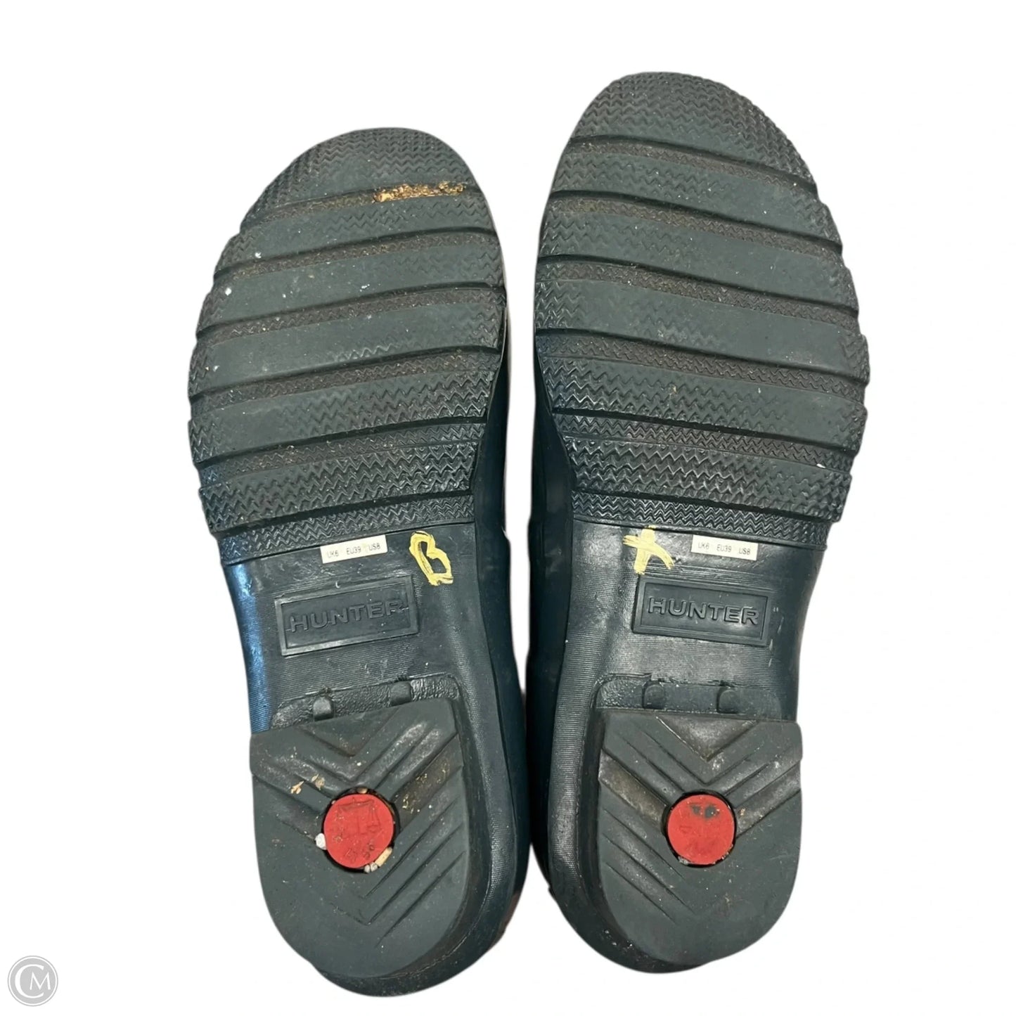 Boots Rain By Hunter In Teal, Size: 8