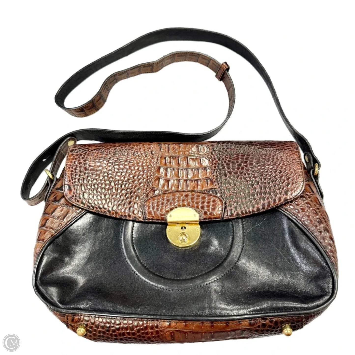 Crossbody Designer By Brahmin, Size: Medium