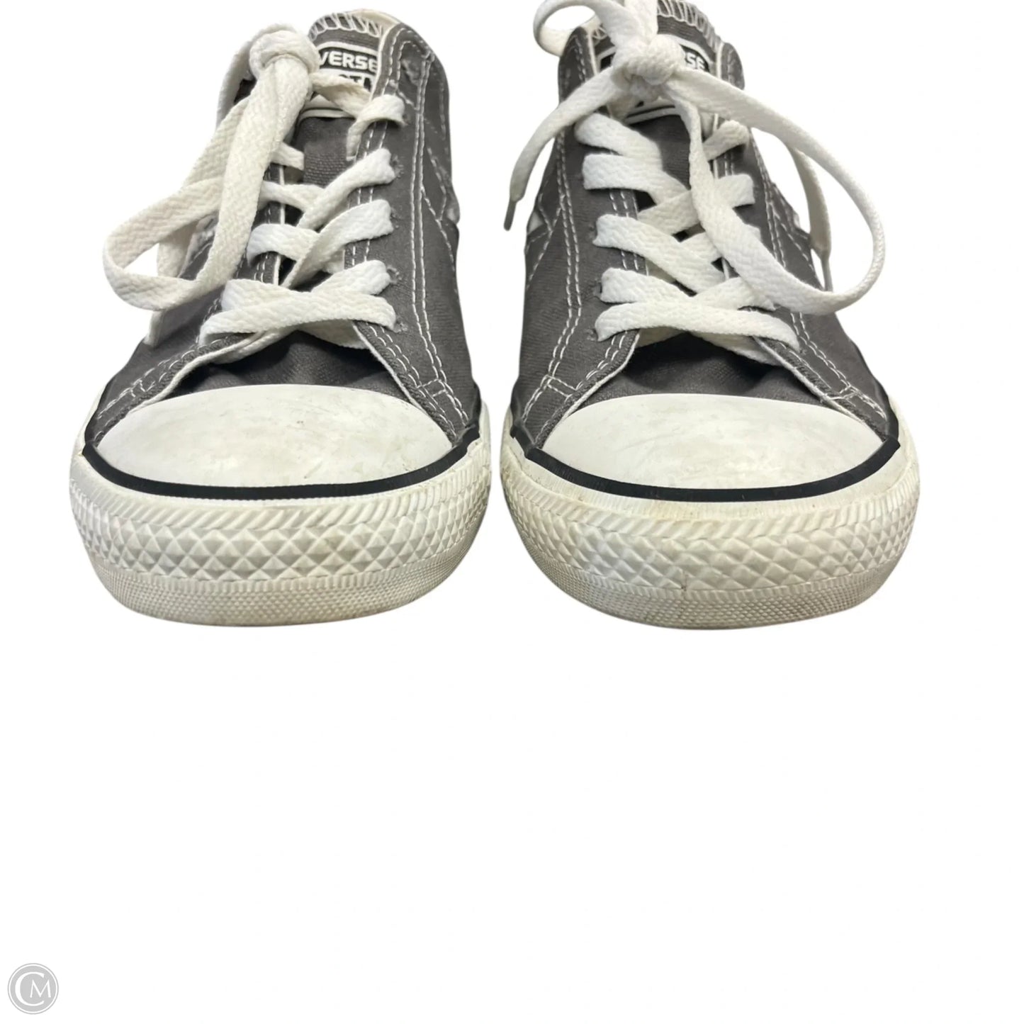 Shoes Sneakers By Converse In Grey & White, Size: 8.5