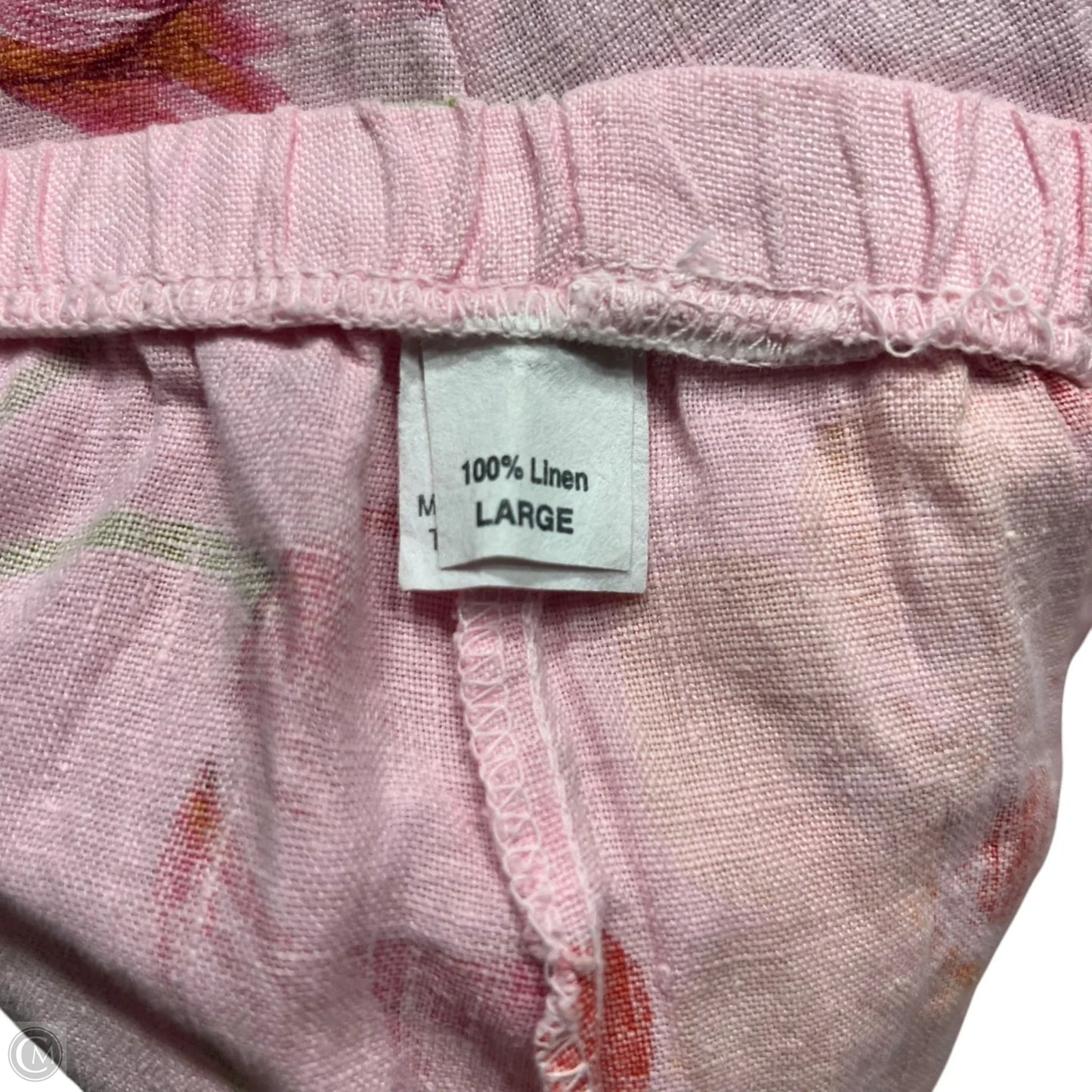 Pants Set 2pc By Odille In Pink, Size: L