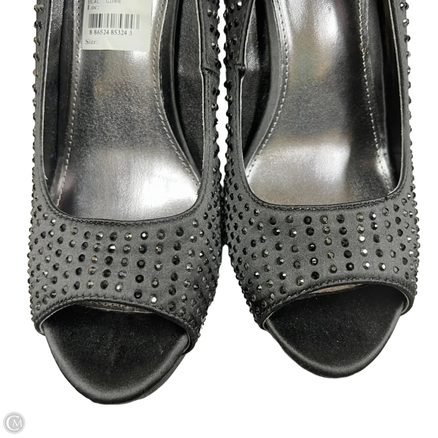 Sandals Heels Stiletto By Rampage In Black, Size: 9
