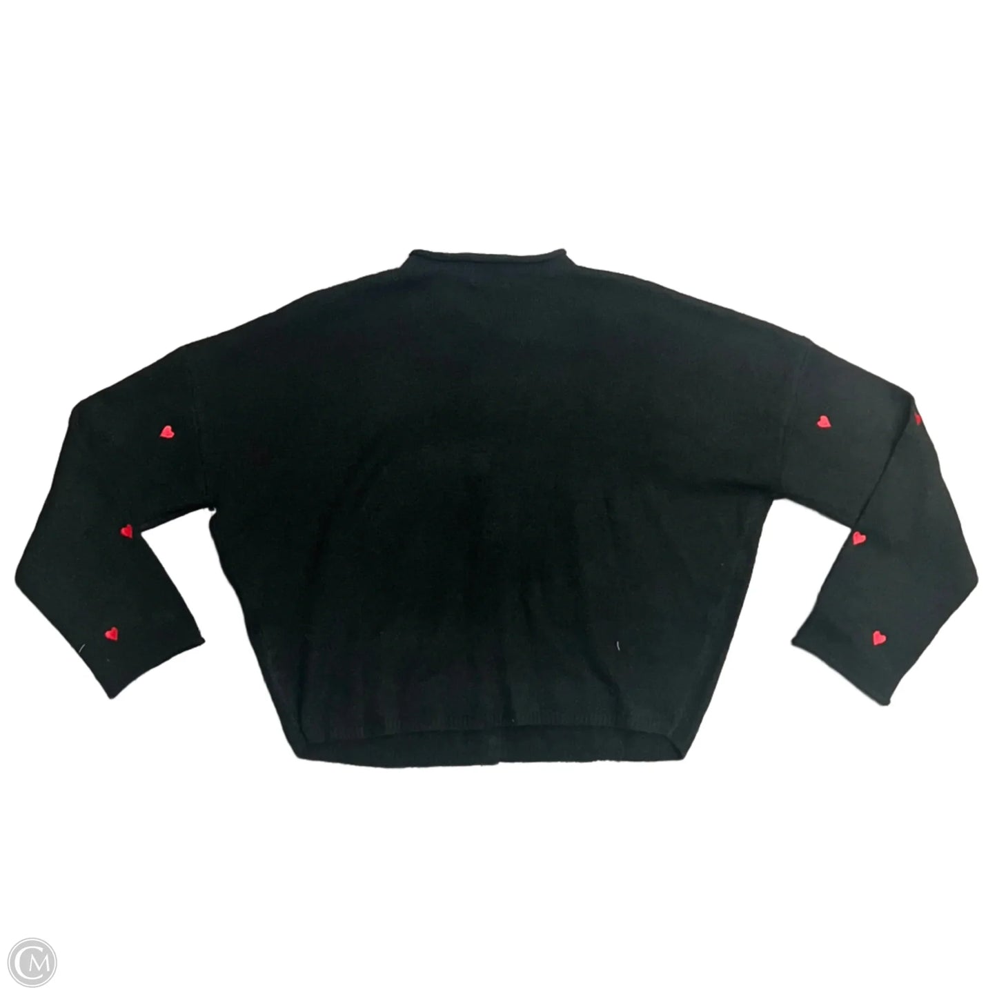 Sweater By Things Between In Black, Size: S