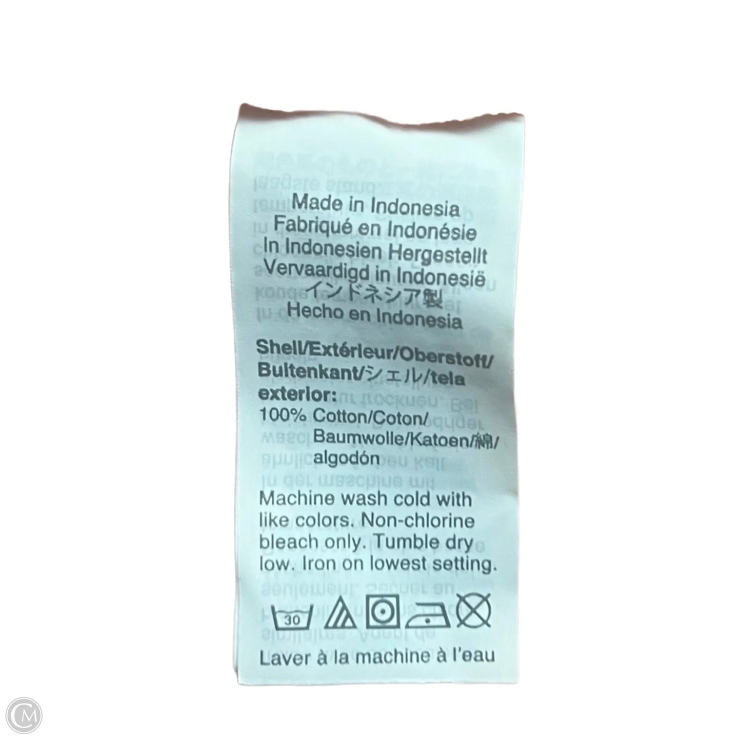 Top Short Sleeve By Madewell In Peach, Size: S