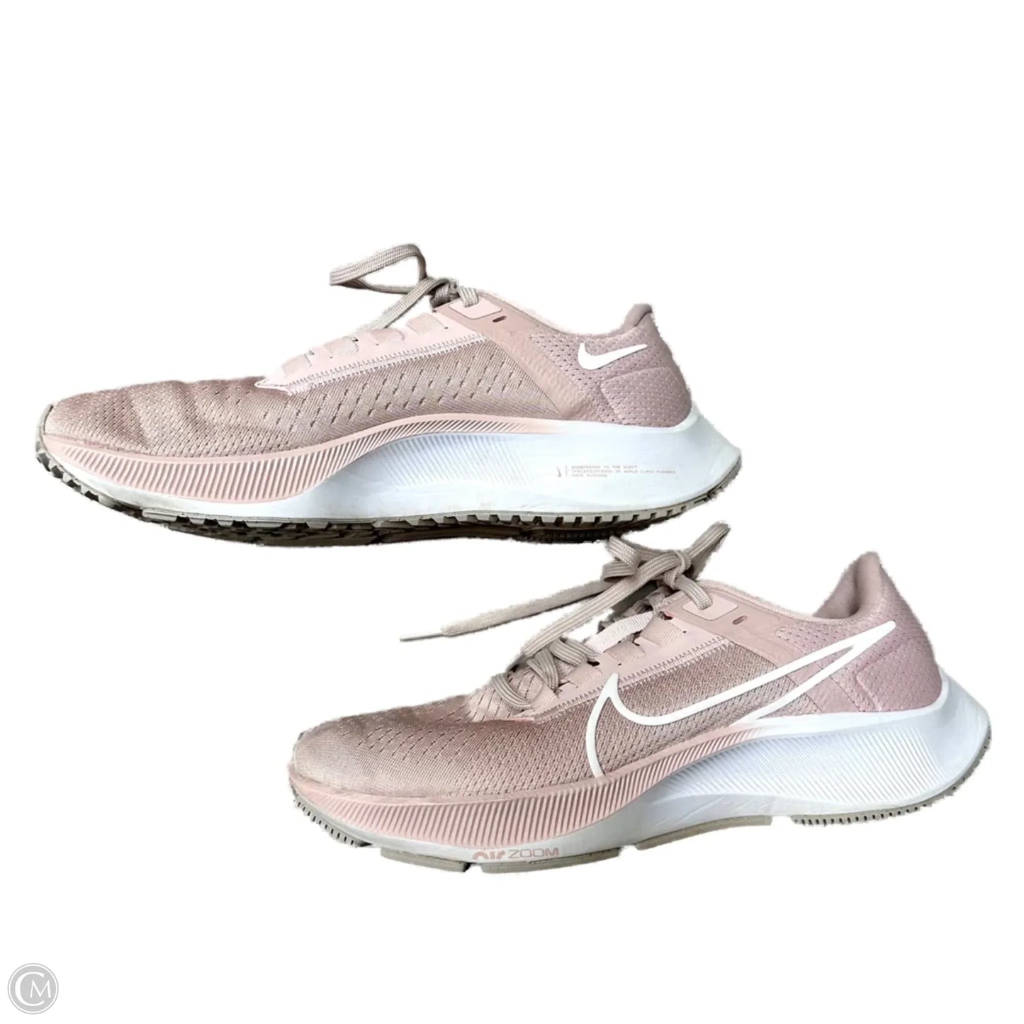 Shoes Sneakers By Nike In Pink & White, Size: 8