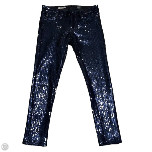 Jeans Skinny By Adriano Goldschmied In Navy, Size: 2