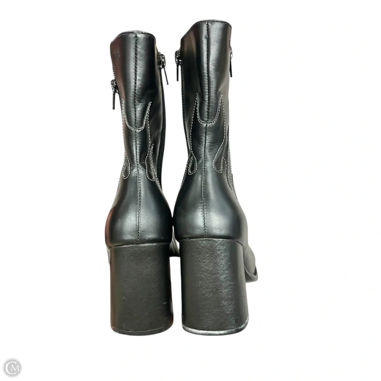 Boots Ankle Heels By Harley Davidson In Black, Size: 6