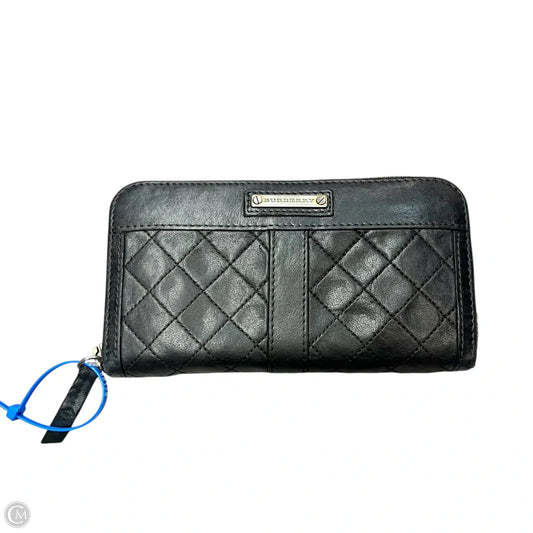 Wallet Luxury Designer By Burberry, Size: Medium