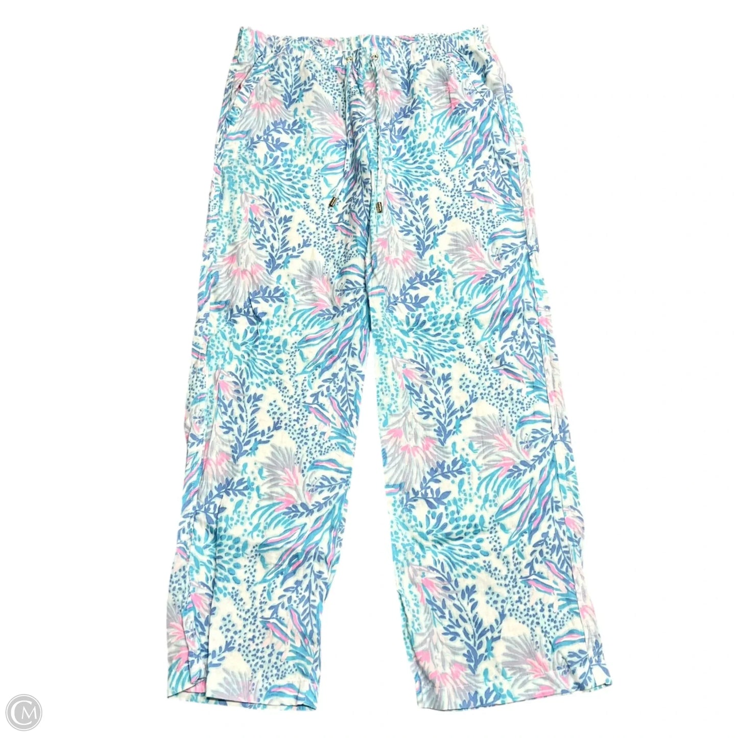 Pants Designer By Lilly Pulitzer In Blue, Size: L