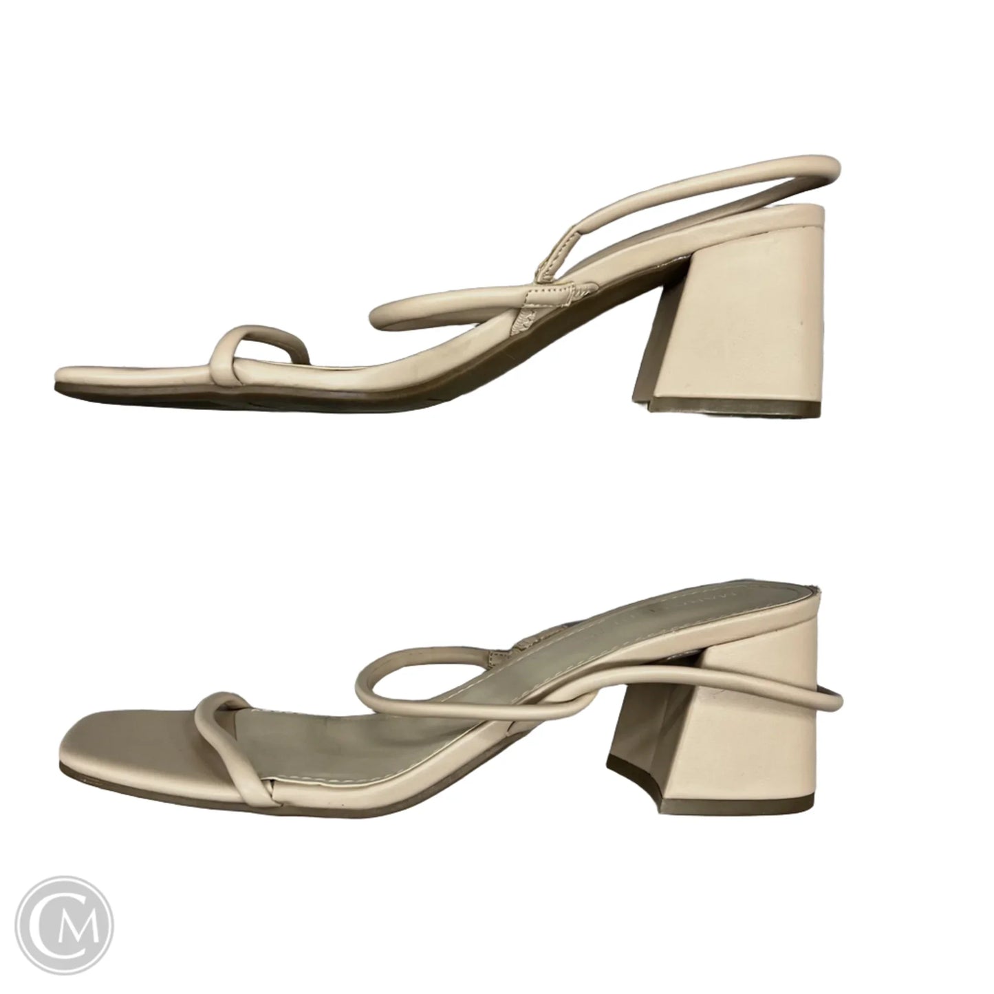 Sandals Heels Block By Marc Fisher Size: 8