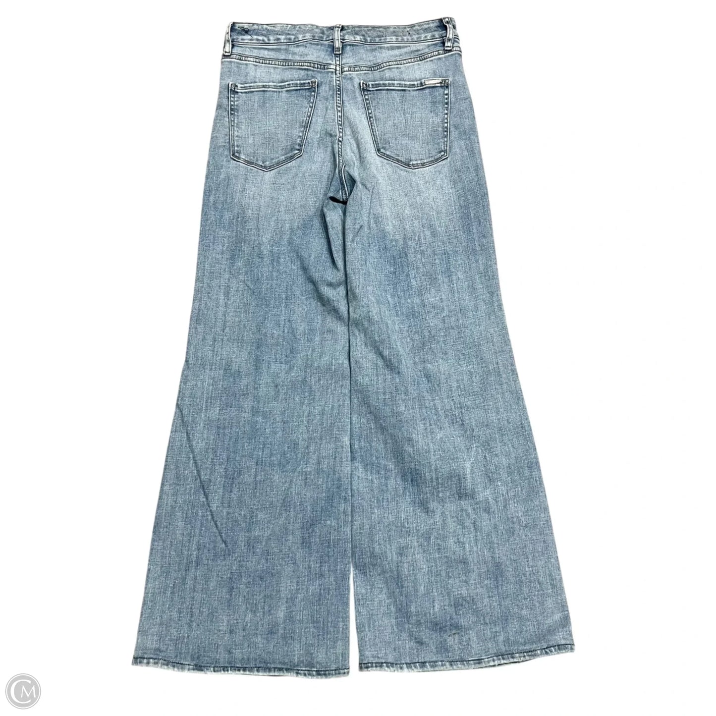 Jeans Wide Leg By White House Black Market In Blue Denim, Size: 6