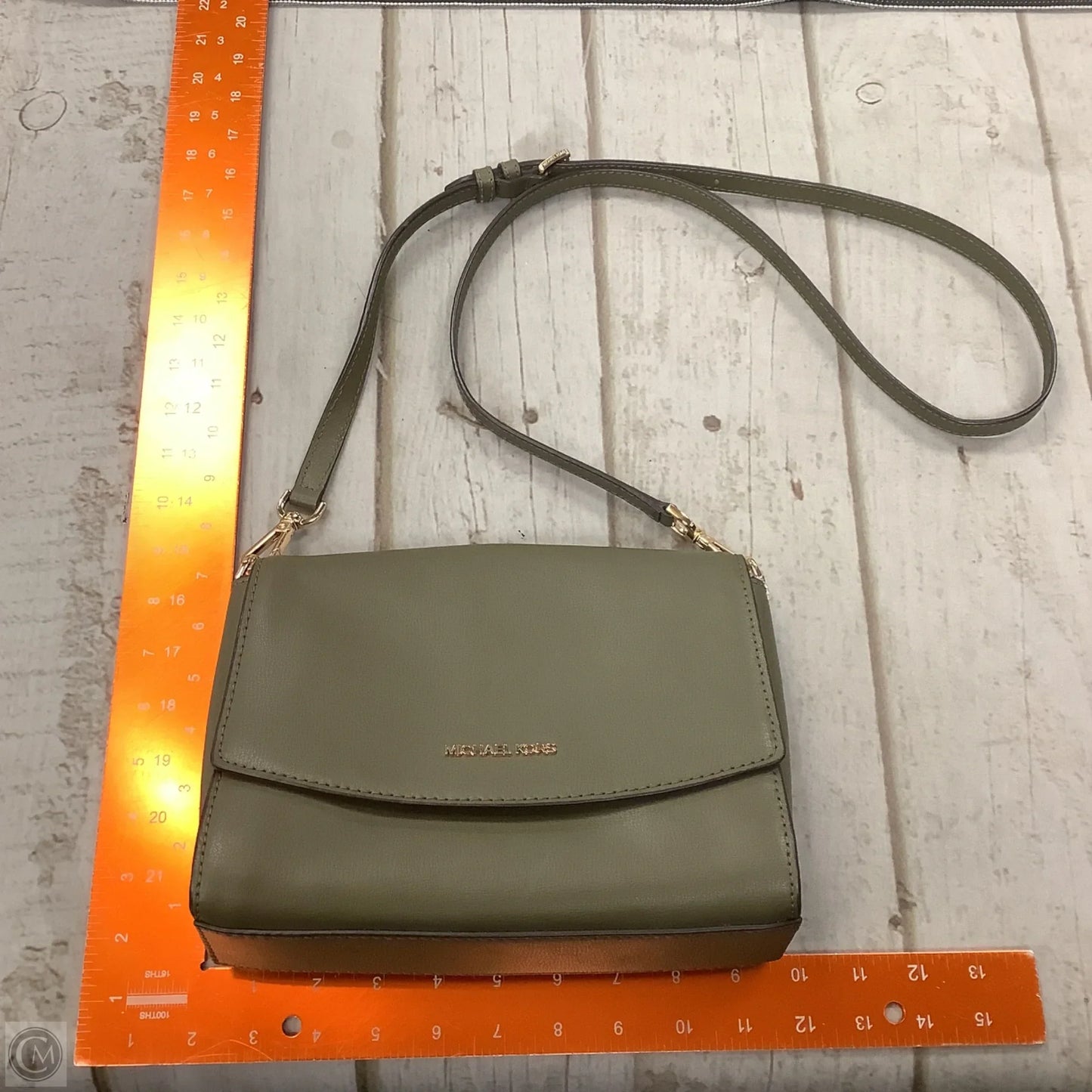 Crossbody Designer By Michael Kors, Size: Medium