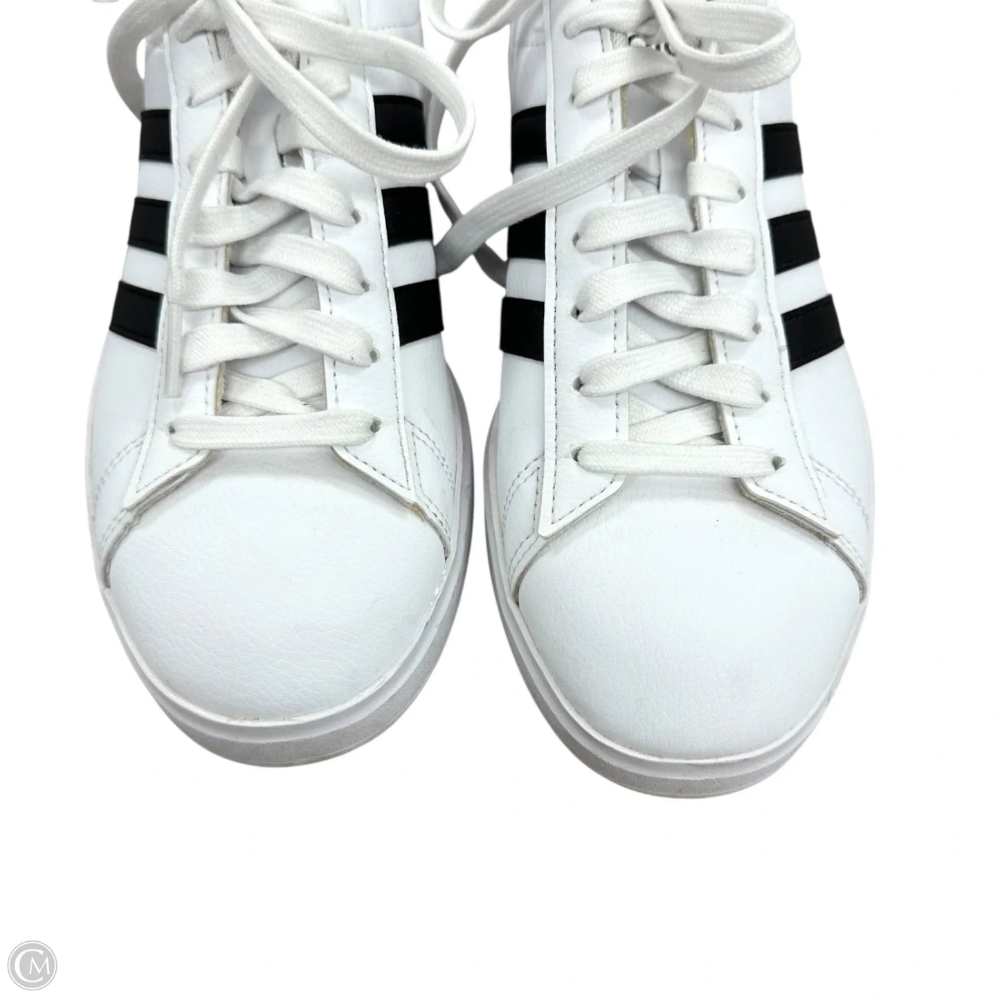 Shoes Sneakers By Adidas In Black & White, Size: 6.5