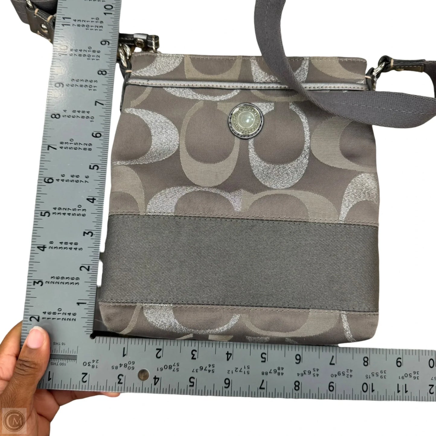 Crossbody Designer By Coach, Size: Small