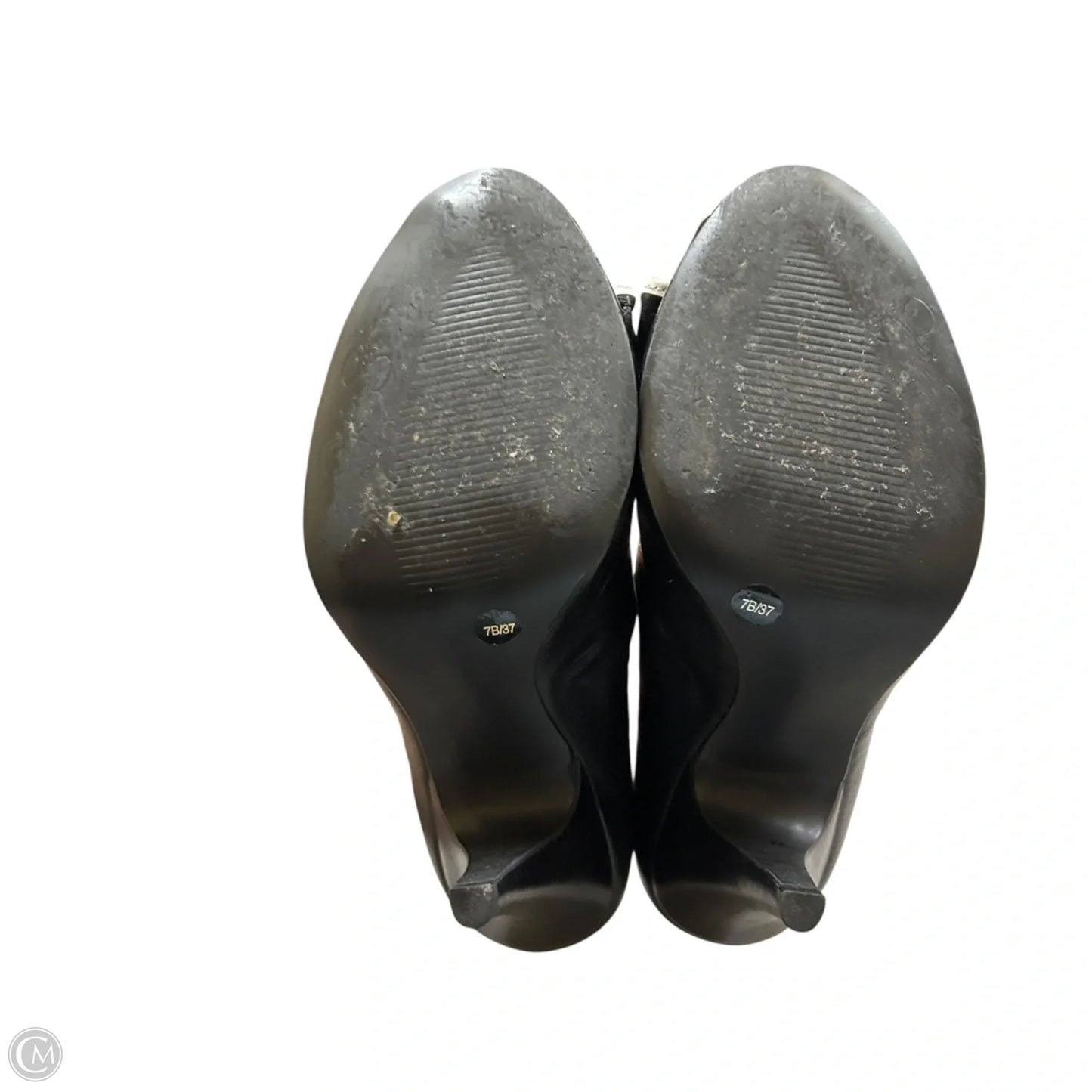 Shoes Heels Stiletto By Jessica Simpson In Black & White, Size: 7