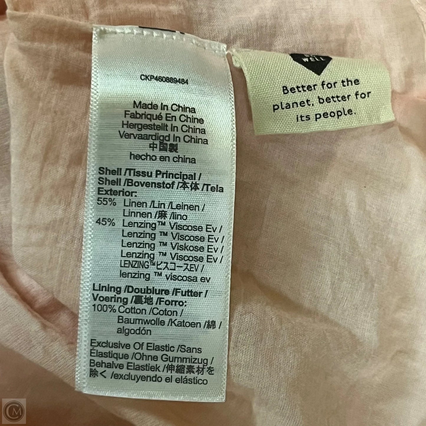 Dress Casual Midi By Madewell In Pink, Size: M