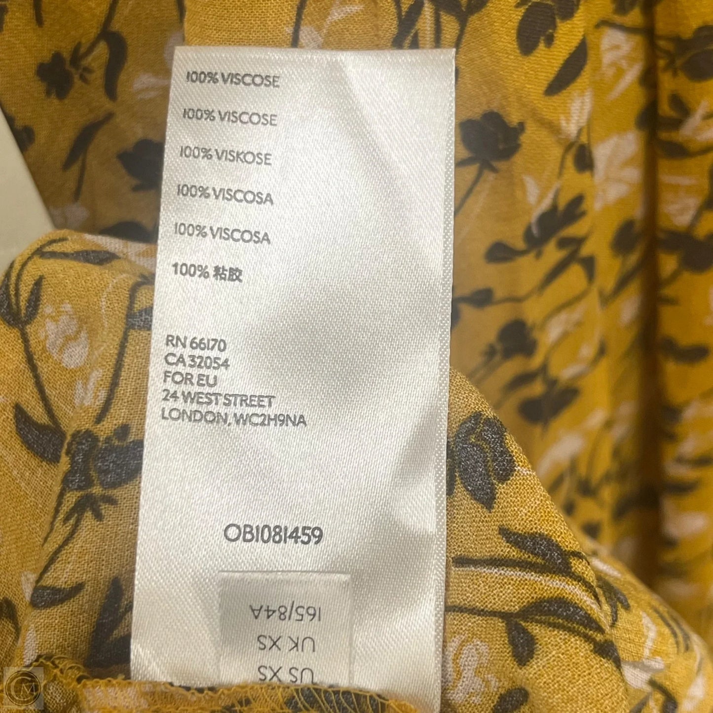 Top Long Sleeve By Maeve In Yellow, Size: Xs