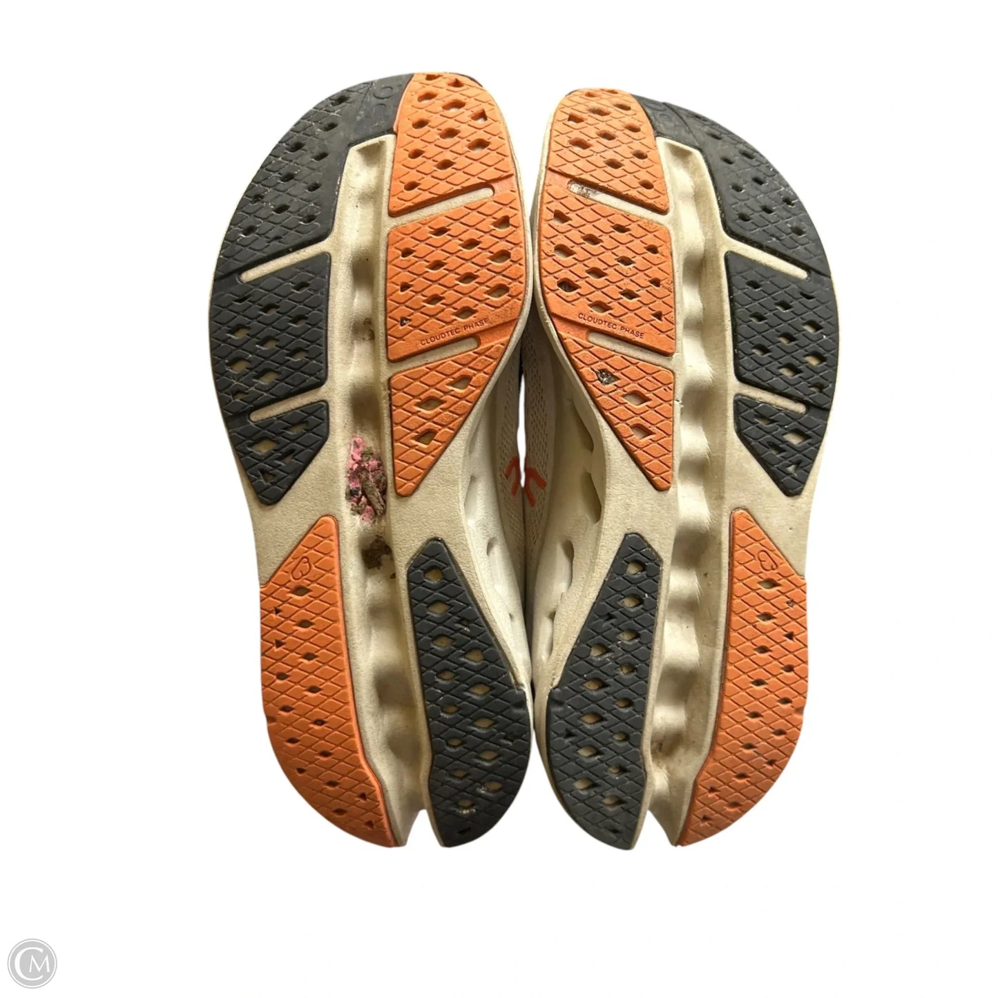 Shoes Athletic By On Cloud In Cream, Size: 8