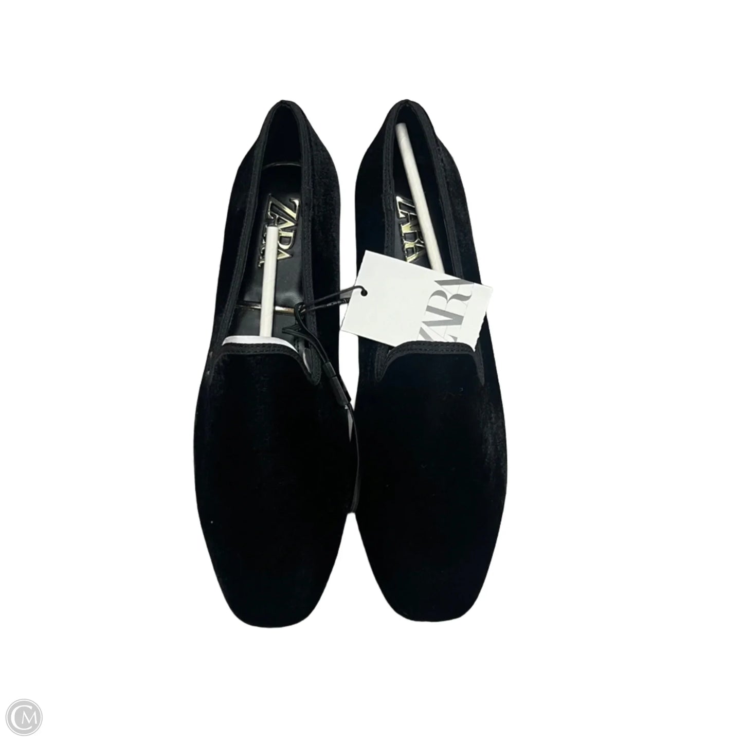 Shoes Flats By Zara In Black, Size: 8